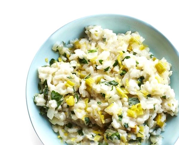 Arroz Kangen Cremoso com Limão e Ervas